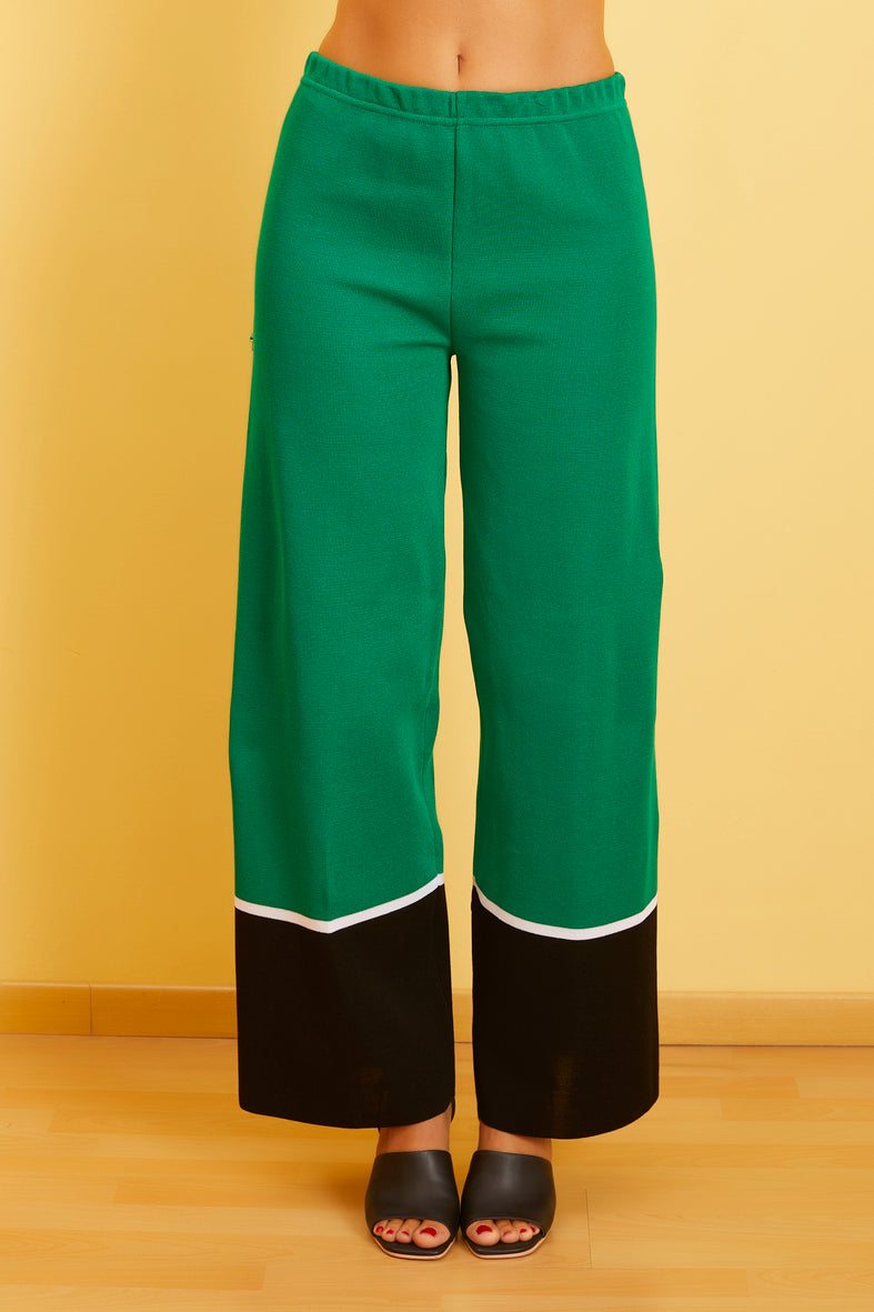 Pantalone bicolor