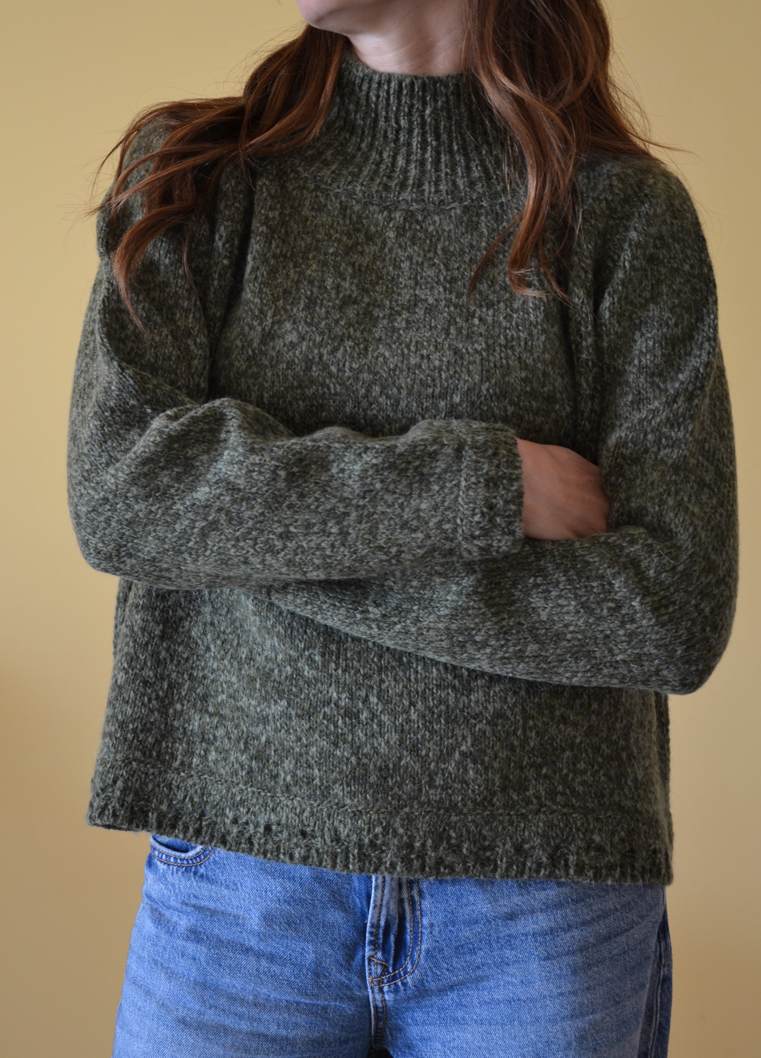 Maglia scatola con dettagli