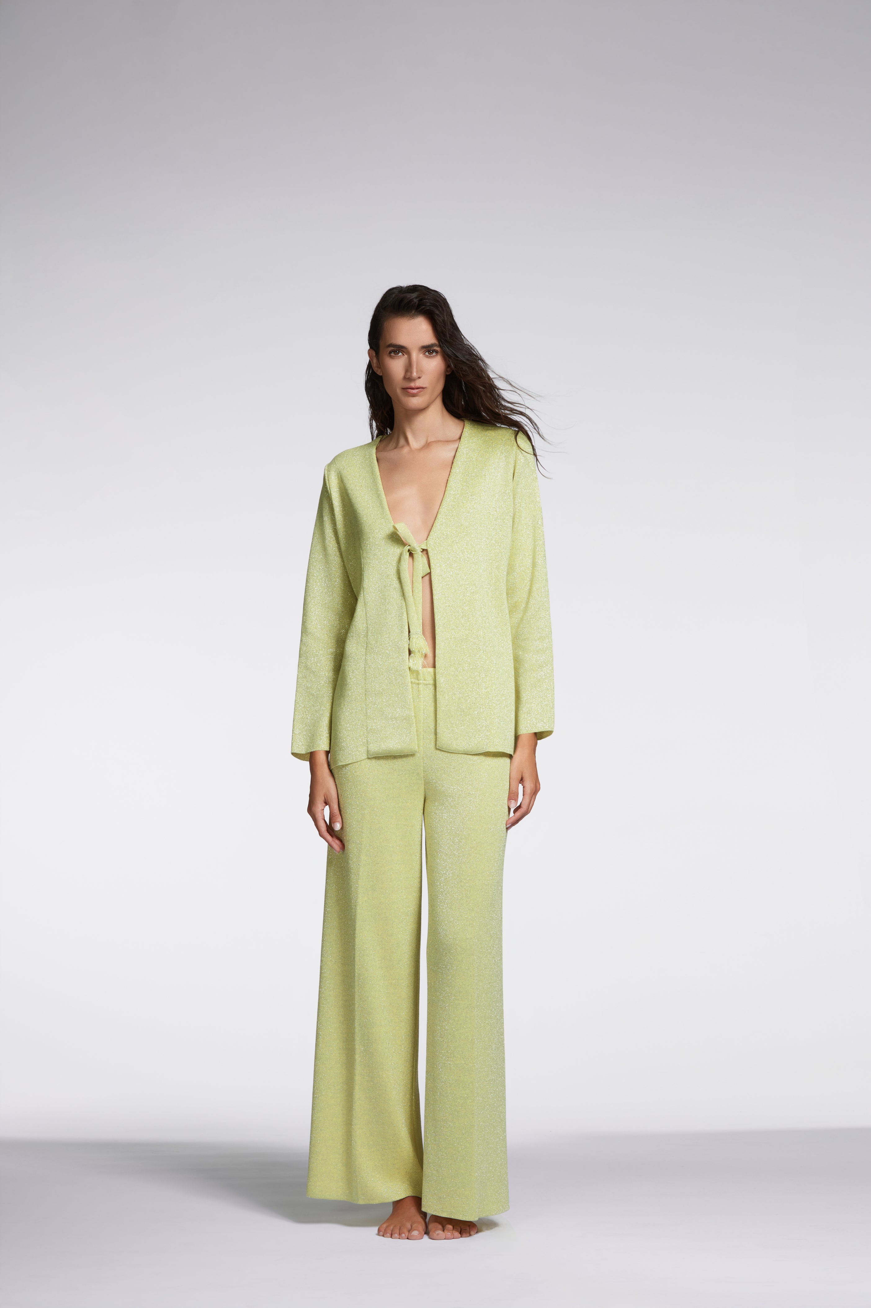 Giacca a chiusura laccetto