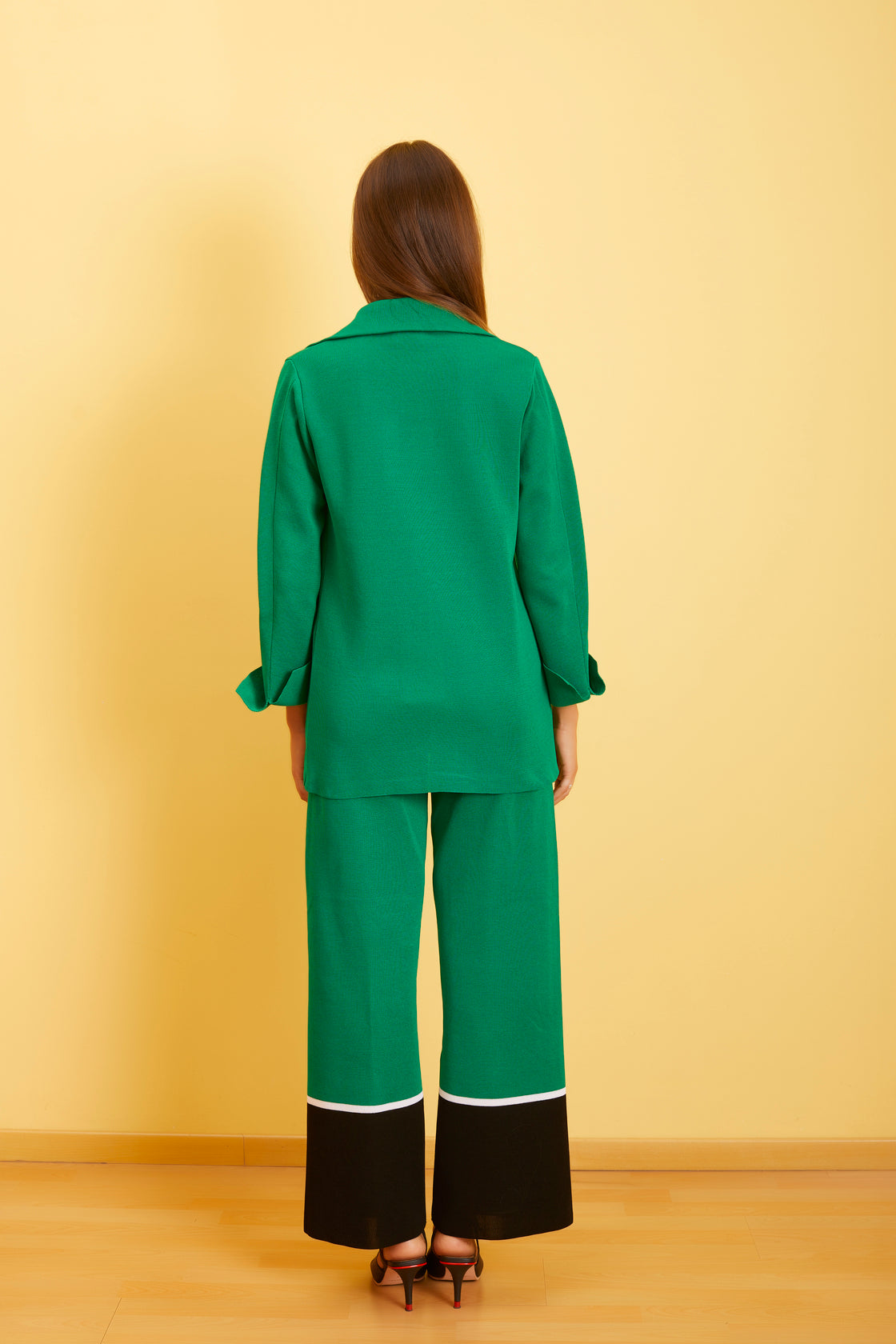 Pantalone bicolor