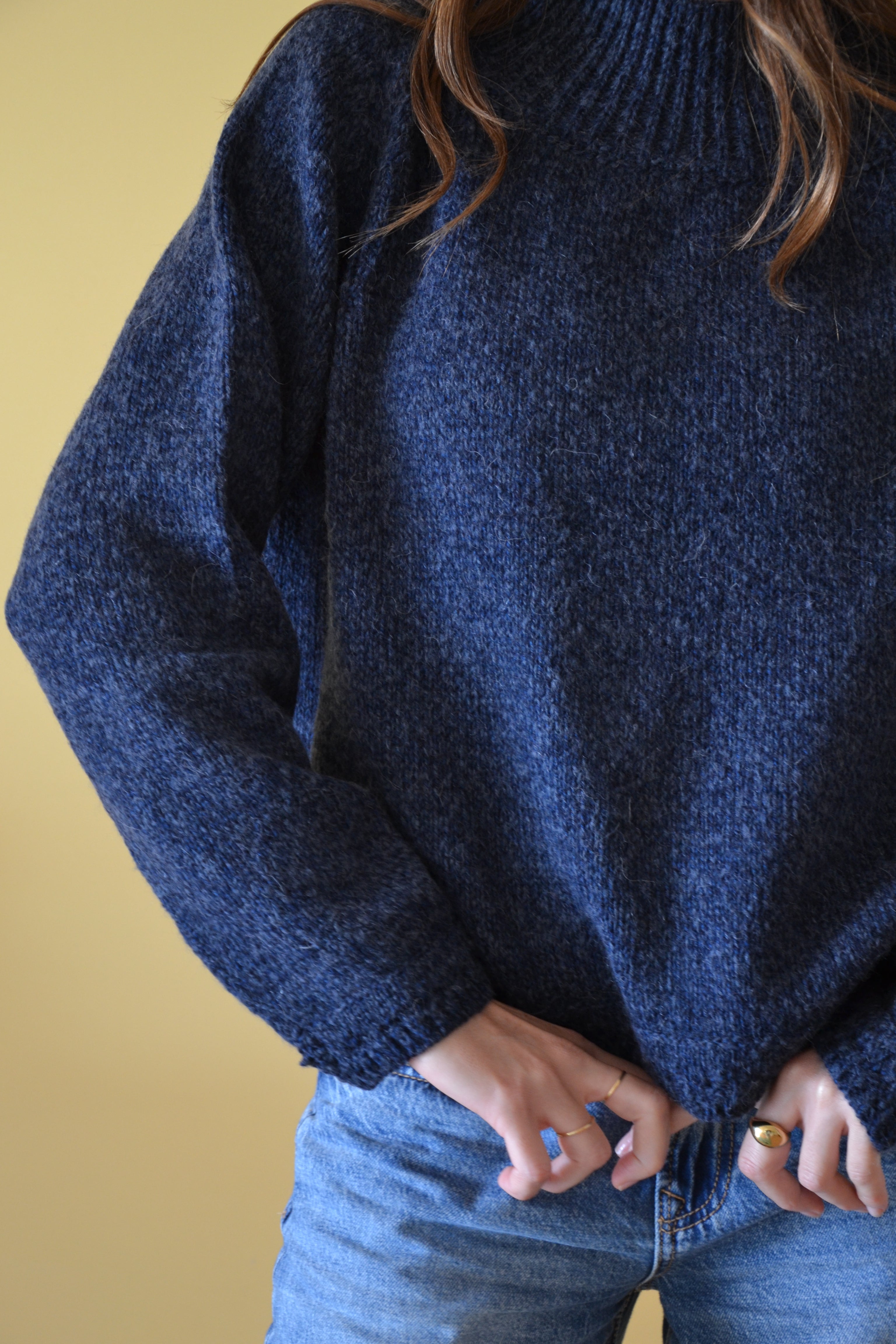 Maglia scatola con dettagli