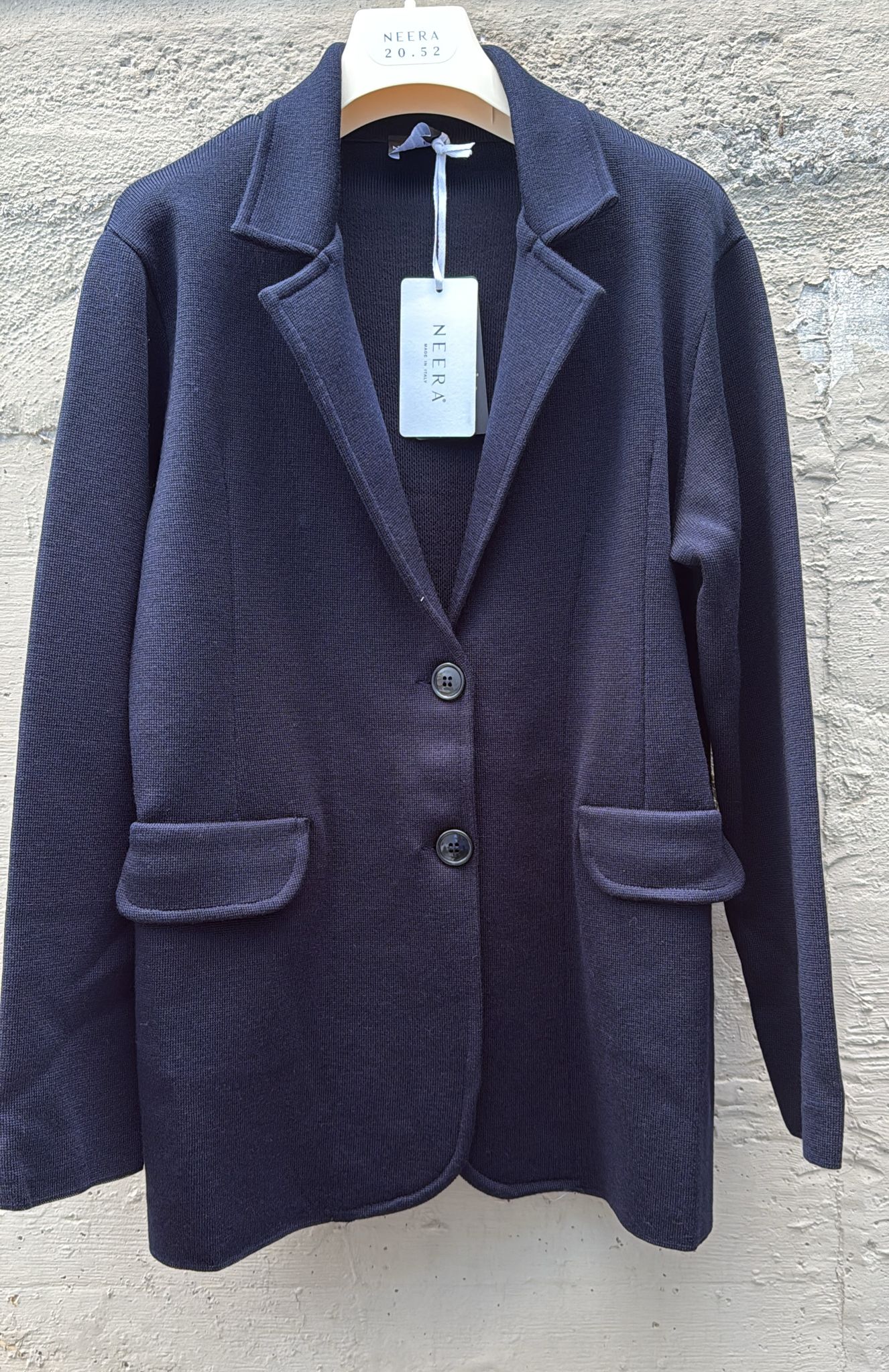 Blazer versione tinta unita