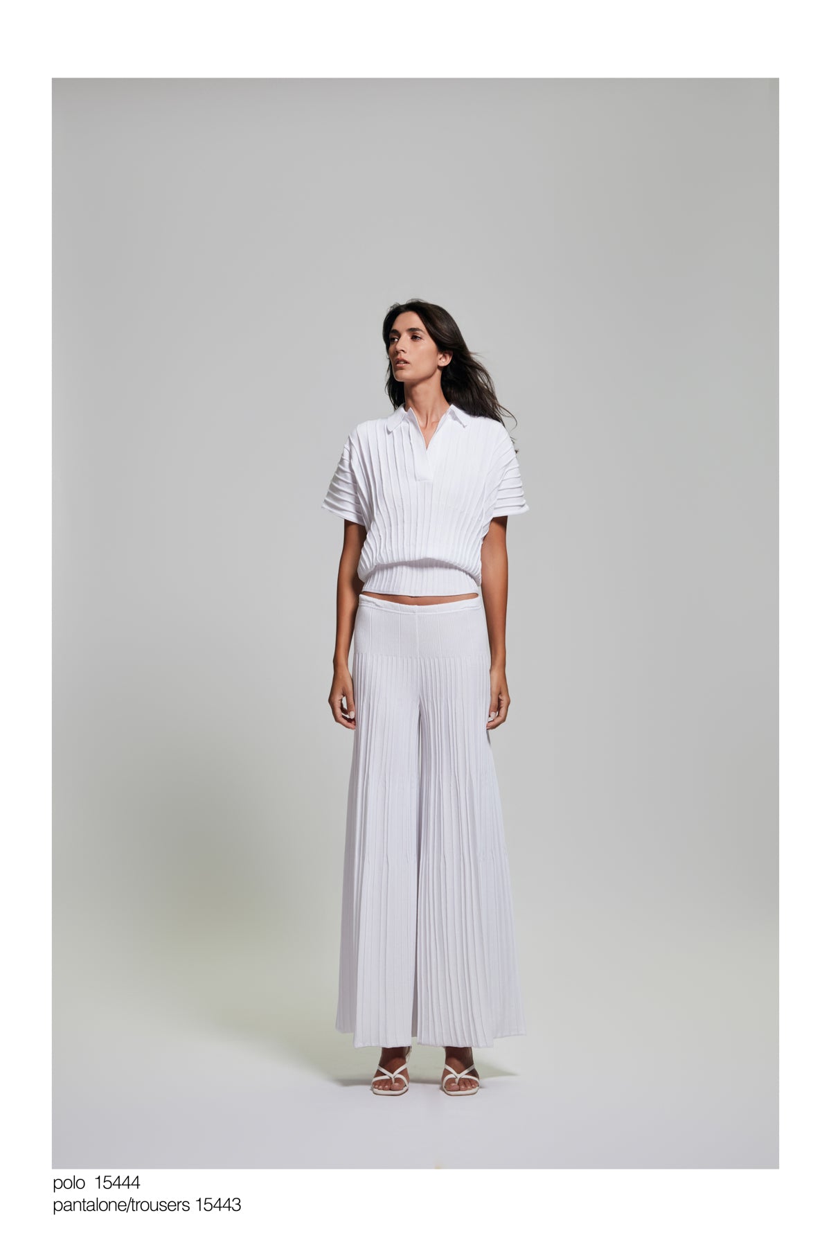 Pantalone cannettato