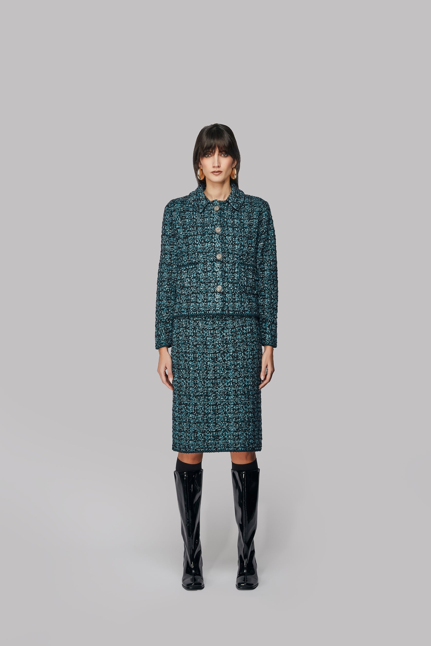 Longuette abbinamento giacca chanel